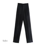 Pantalon femme vintage à motifs uniques