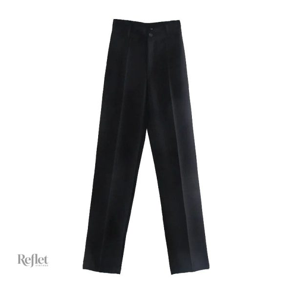 Pantalon femme vintage à motifs uniques