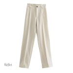 Pantalon vintage grande taille pour femme