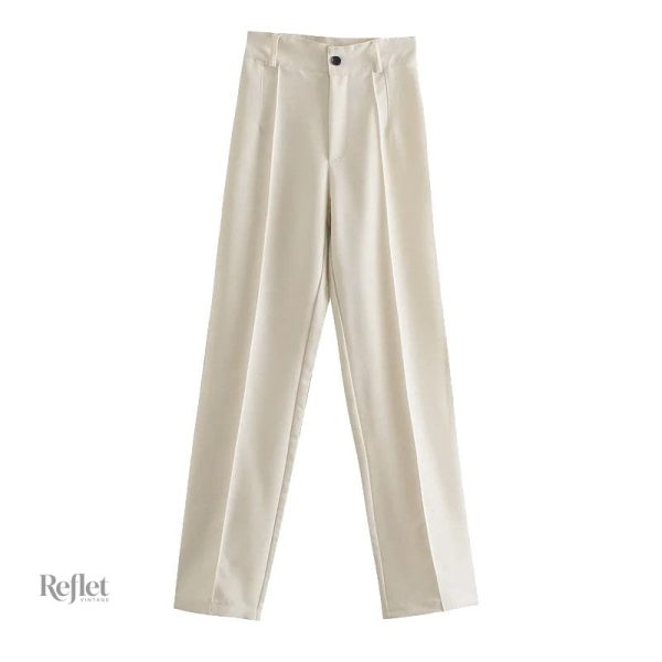 Pantalon vintage grande taille pour femme