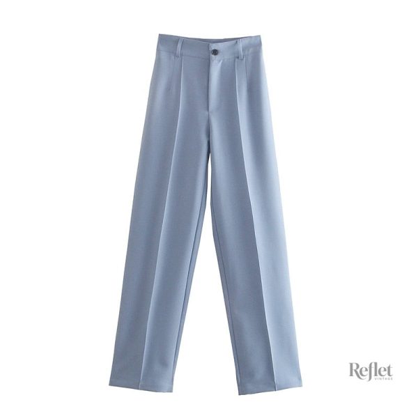 Pantalon tendance vintage pour silhouette généreuse
