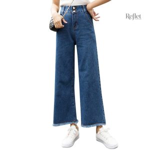 Pantalon femme vintage taille haute