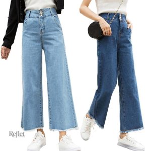 Pantalon vintage taille haute pour un style rétro