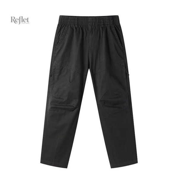 Pantalon homme à motifs vintage, parfait pour le green