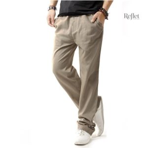 Pantalon homme avec coupe vintage et confortable