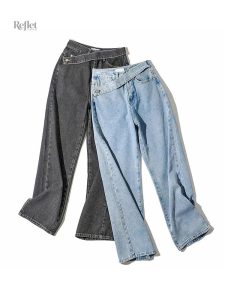 Jean vintage noir pour femme, style rétro intemporel
