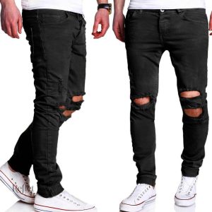 Pantalon jeans vintage homme coupe longue