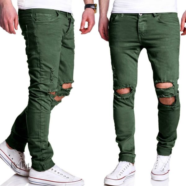 Jeans homme, coupe longue vintage