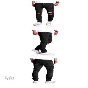 Pantalon denim classique pour homme