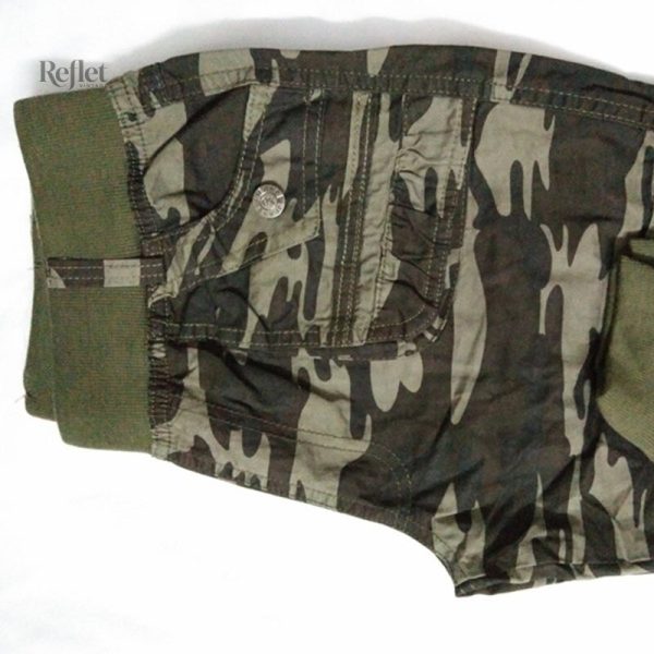 Pantalon vintage femme au design inspiré du militaire
