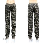 Pantalon femme avec finitions vintage et style robuste