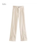 Pantalon vintage en simili cuir pour un look tendance