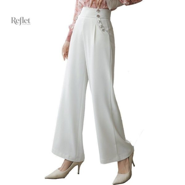 pantalon-taille-haute-femme-vintage-1 Pantalon taille haute vintage pour femme