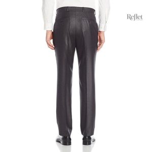 Pantalon Homme avec taille haute et look vintage