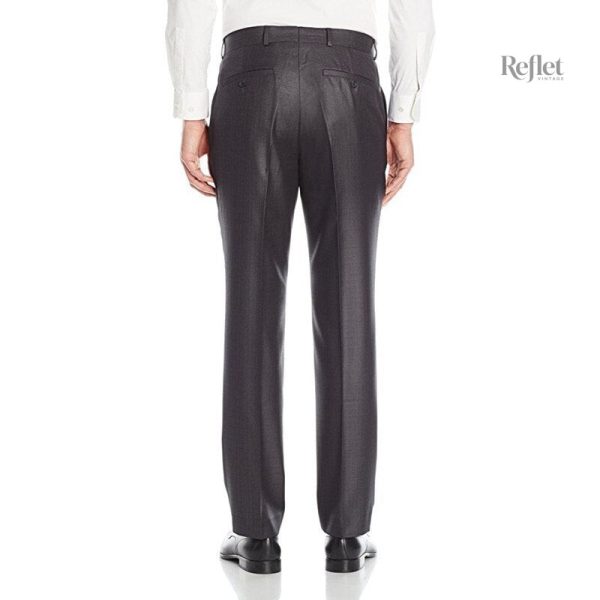Pantalon Homme avec taille haute et look vintage