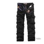 Pantalon homme style vintage en treillis