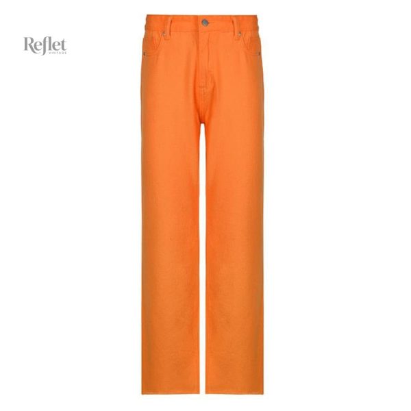 Pantalon large vintage pour femme