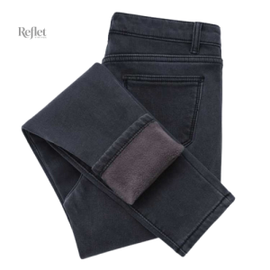 Pantalon vintage hiver femme en velours côtelé