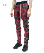 Pantalon vintage à carreaux pour homme