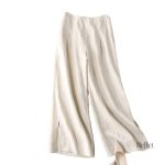 Pantalon vintage blanc femme