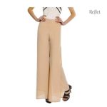 Pantalon Femme Style Vintage Blanc