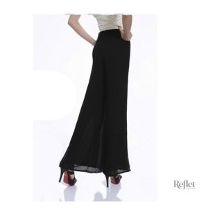 Pantalon Vintage Épuré en Couleur Blanche