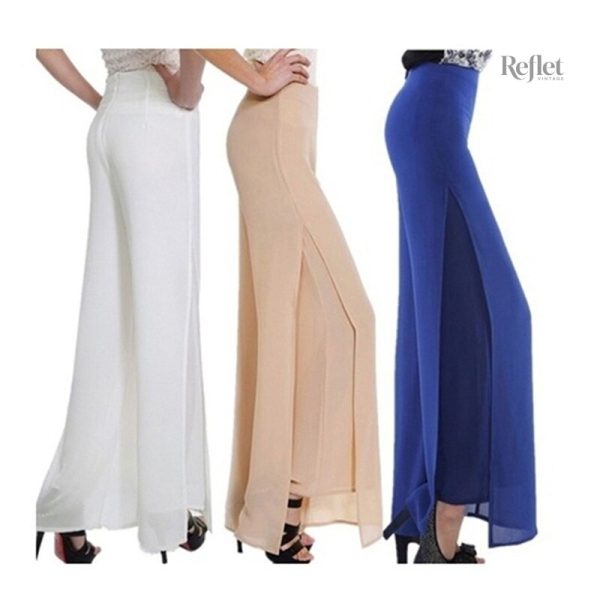 Pantalon Blanc pour un Style Vintage Élégant