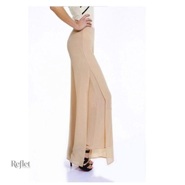 Pantalon Vintage Blanc pour un Look Chic