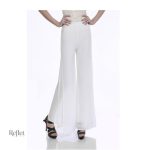 Pantalon Blanc Femme Inspiré des Années Passées