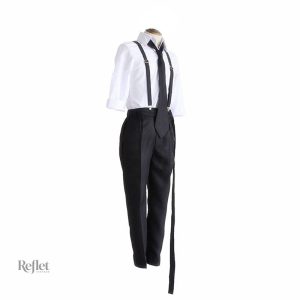 Pantalon vintage bretelles pour homme