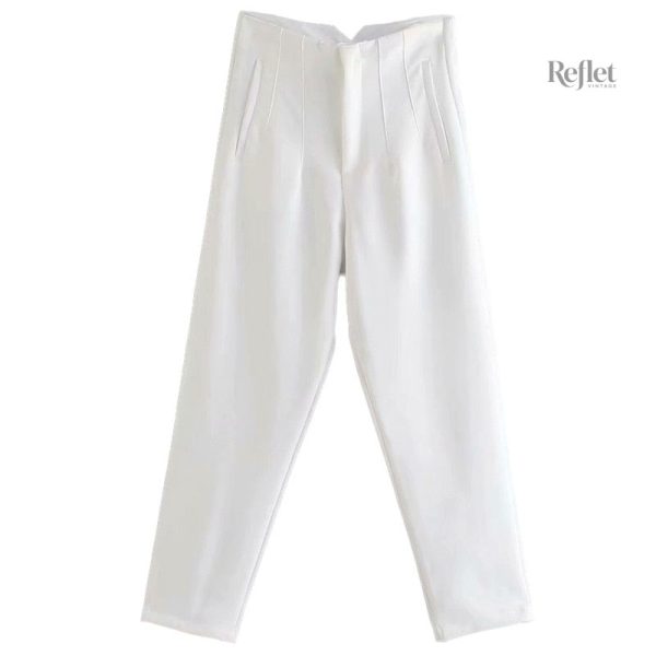 Pantalon vintage coloré pour femmes