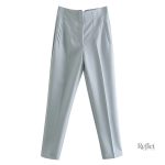 Pantalon avec boutons vintage femme