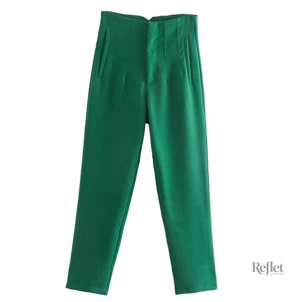 Pantalon tropical rétro pour femmes