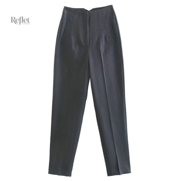 Pantalon oversized femme vintage