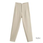 Pantalon large femme vintage