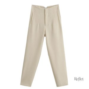 Pantalon large femme vintage