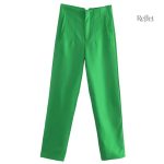 Pantalon coupe droite rétro