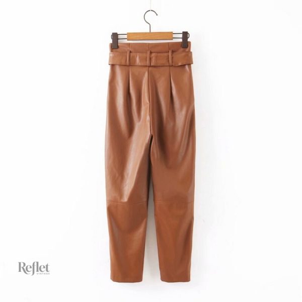 Pantalon décontracté vintage pour look rétro