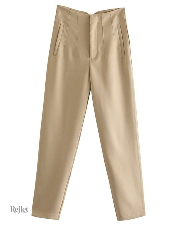 Pantalon femme avec style rétro économique