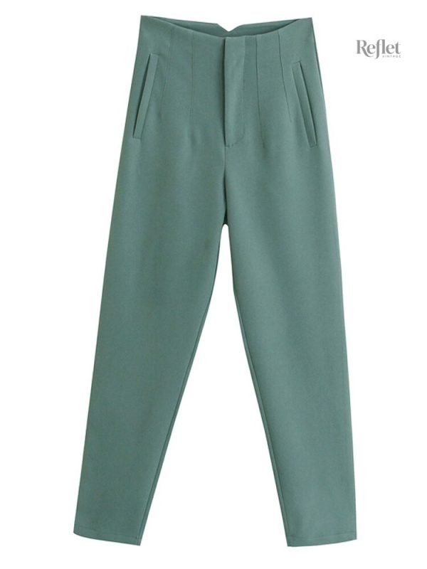 Pantalon vintage femme pas cher - vue 2