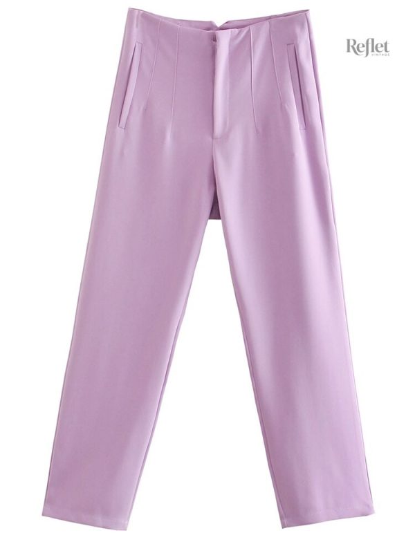 Pantalon vintage femme pas cher - vue 3