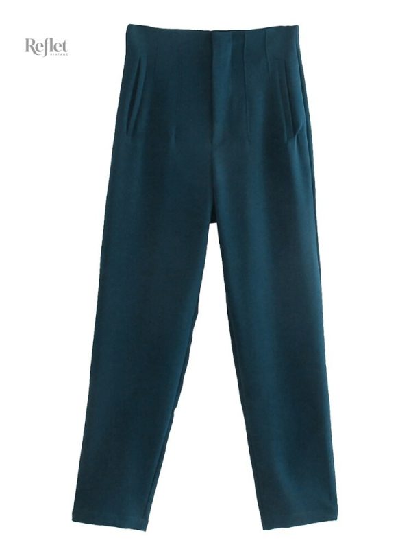 Pantalon féminin style vintage abordable