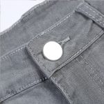 Pantalon homme en denim avec look rétro
