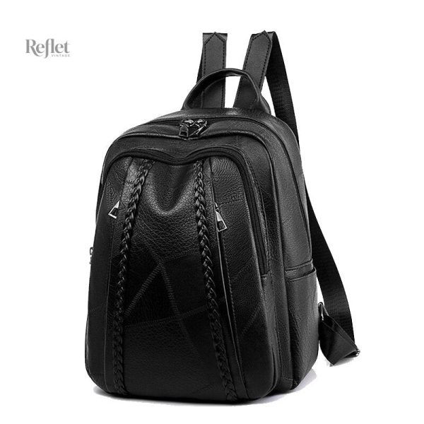 Petit sac à dos en cuir souple