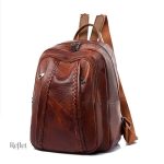 Sac à dos cuir pour un look vintage