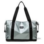 Sac de sport en toile avec finitions en cuir