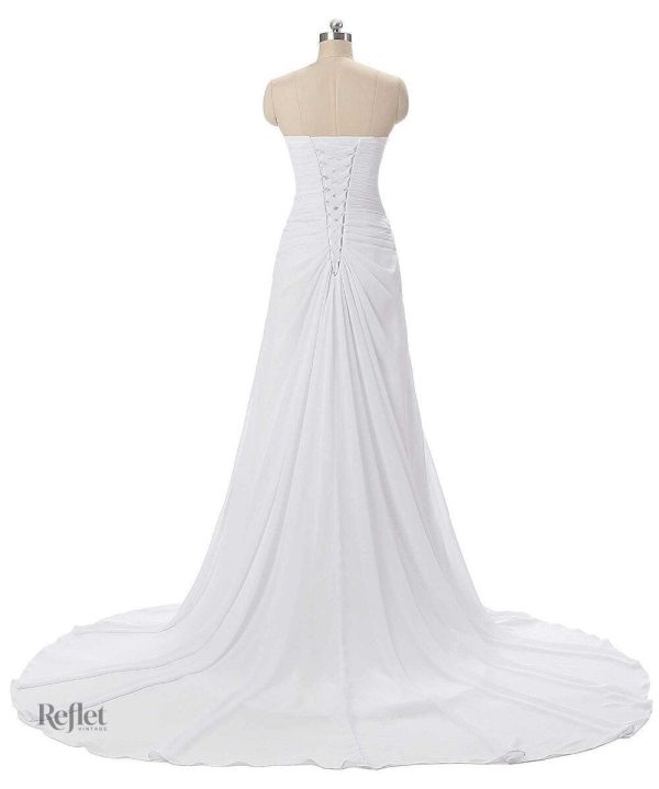 Détails de la robe de mariée Belle en style princesse