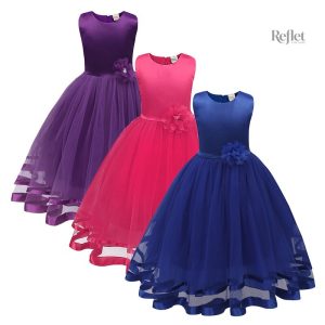 Robe princesse cérémonie fille élégante et festive