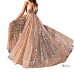 Robe de bal de promo avec design raffiné et chic