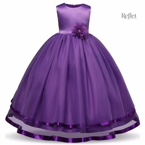 Robe princesse pour fille élégante et colorée